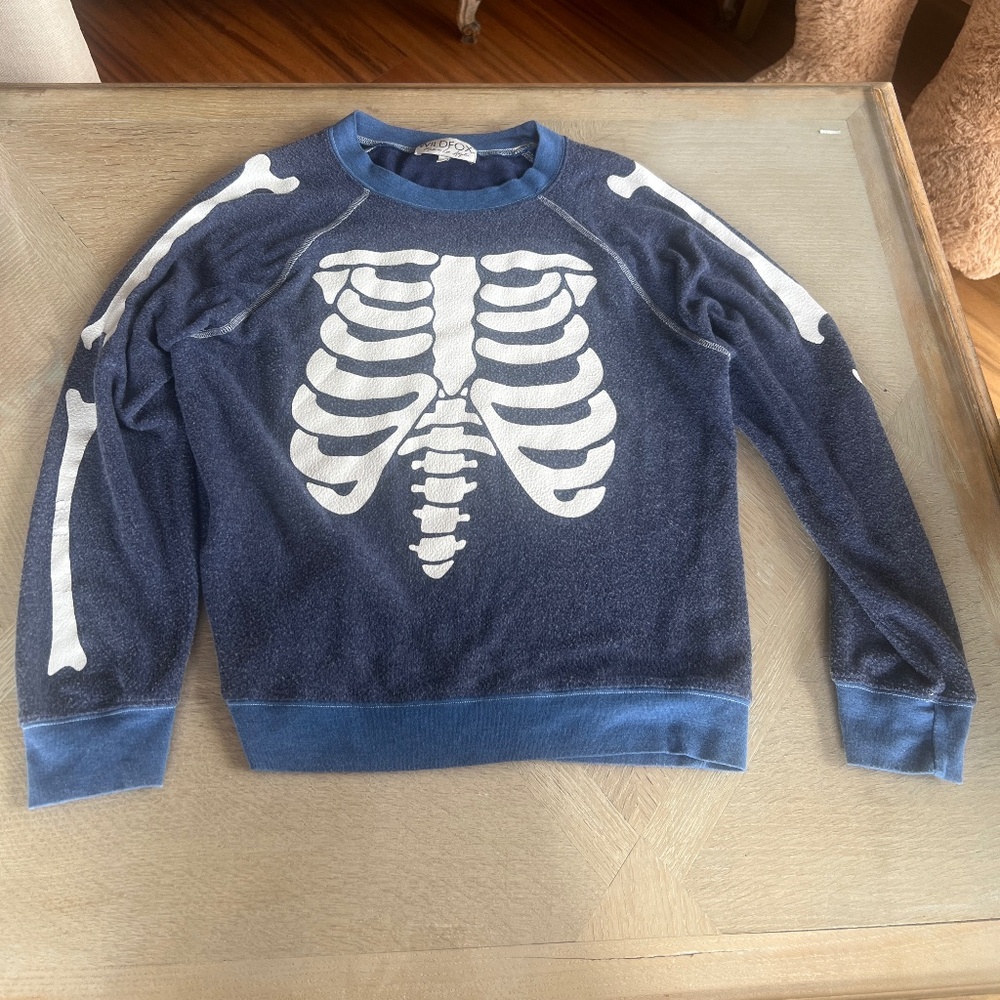 WildFox Skeleton sweater